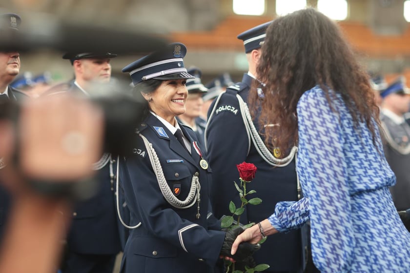 Święto Policji 2025. Wojewódzkie uroczystości w Hali Stulecia, 17 lipca