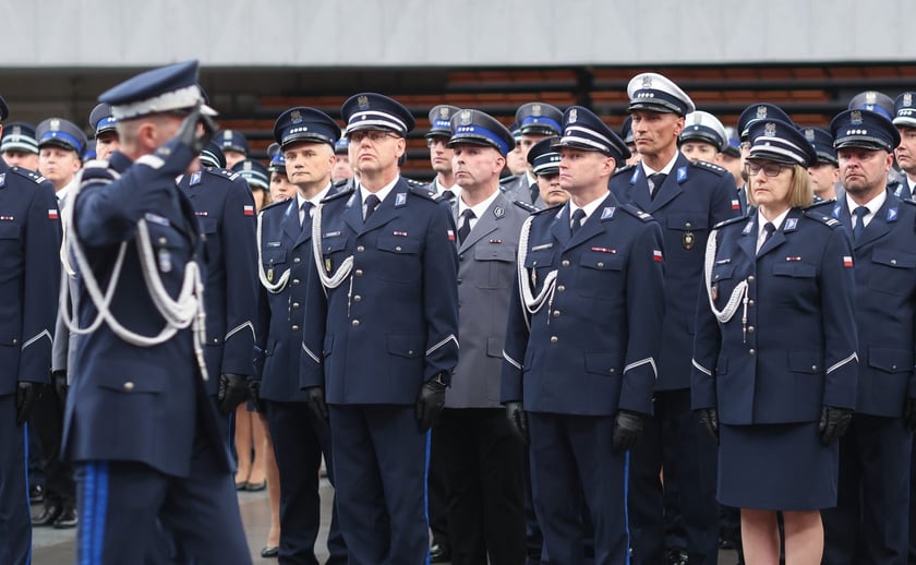 Święto Policji 2025. Wojewódzkie uroczystości w Hali Stulecia, 17 lipca