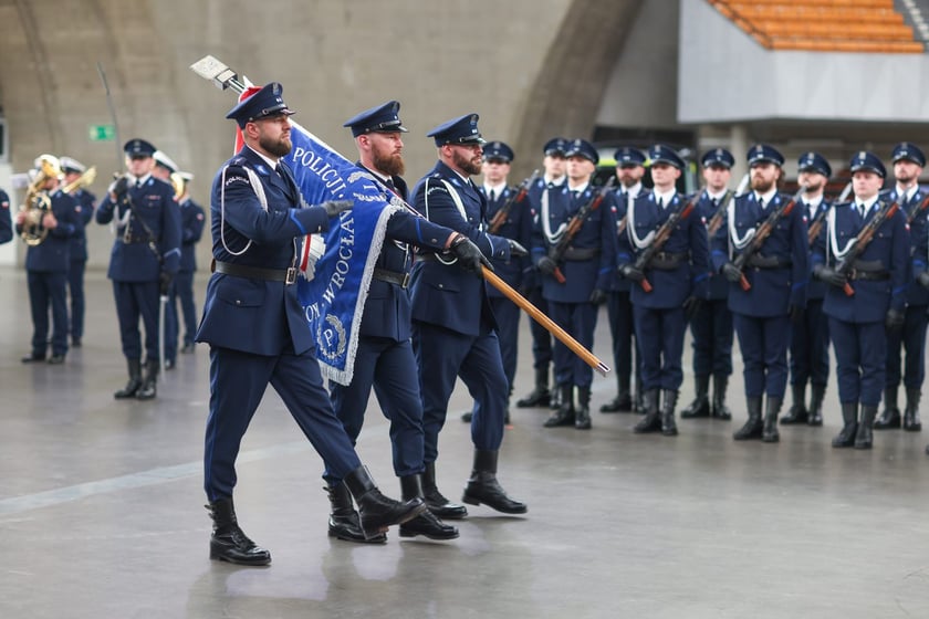 Święto Policji 2025. Wojewódzkie uroczystości w Hali Stulecia, 17 lipca