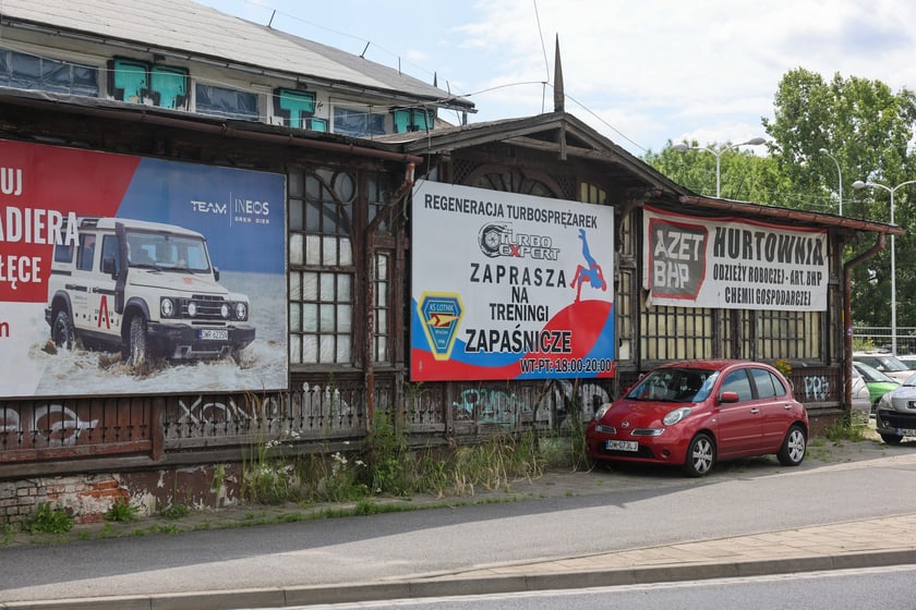 Zabytkowa hala Lotnika w remoncie, 23 lipca 2025