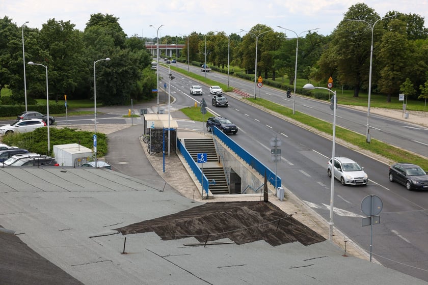 Zabytkowa hala Lotnika w remoncie, 23 lipca 2025