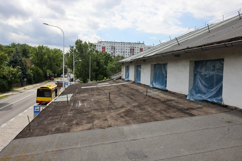 Zabytkowa hala Lotnika w remoncie, 23 lipca 2025