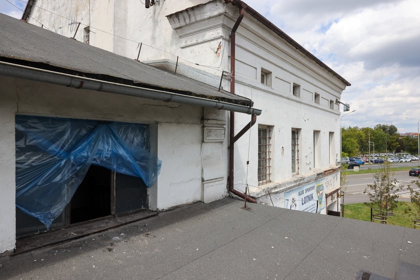 Zabytkowa hala Lotnika w remoncie, 23 lipca 2025