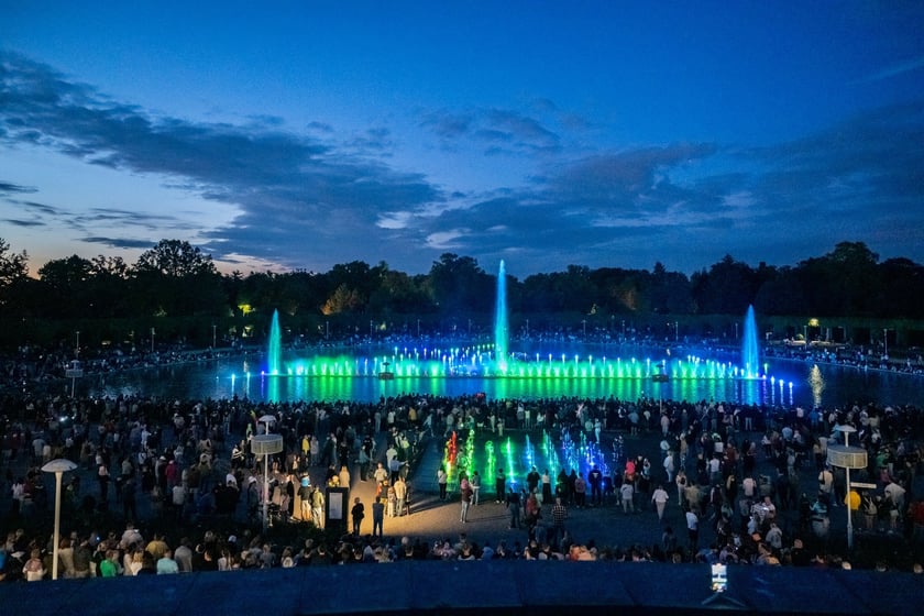 Na zdjęciach premiera &bdquo;Pixar: Lato Przyjaźni&rdquo;, nowego pokazu Wrocławskiej Fontanny Multimedialnej&nbsp;