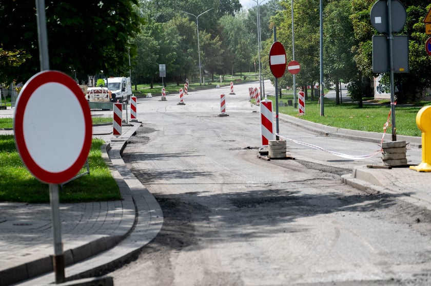 Remonty trzech ulic osiedlowych na Gądowie, 29 lipca 2025