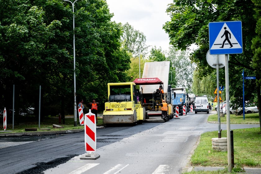 Remonty trzech ulic osiedlowych na Gądowie, 29 lipca 2025