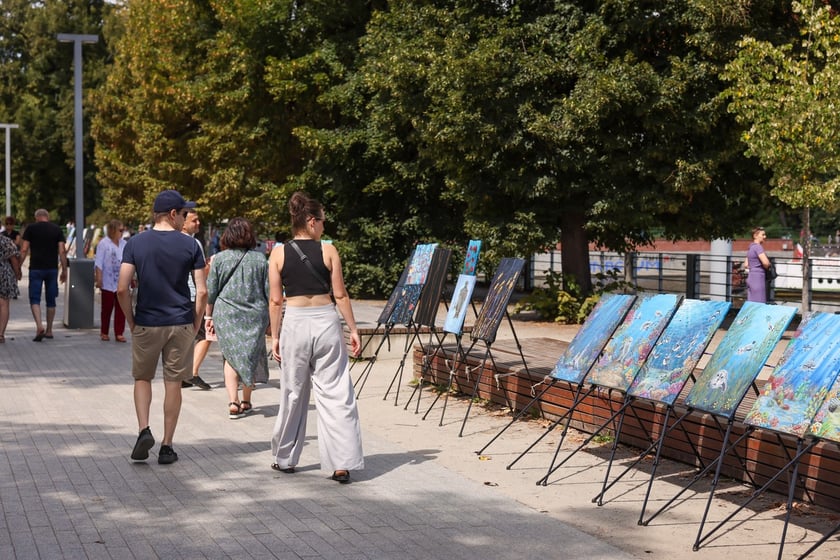 Lato w mieście. Wrocławianie spacerują nad Odrą i na Ostrowie Tumskim