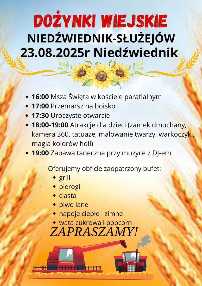 Program wydarzenia