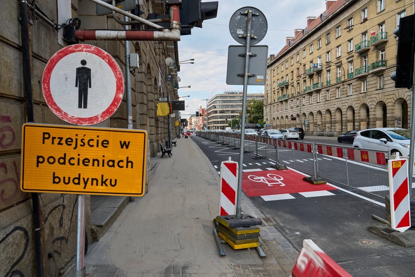 Przebudowany na wiedeński przystanek Arkady (Capitol) na kilka dni przed otwarciem (sierpień 2025)