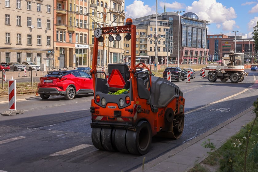 Końcówka remontu tuneli przy pl. Dominikańskim, wtorek 19 sierpnia 2025