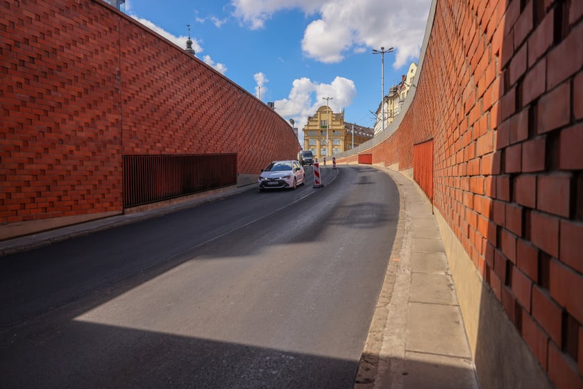Końcówka remontu tuneli przy pl. Dominikańskim, wtorek 19 sierpnia 2025