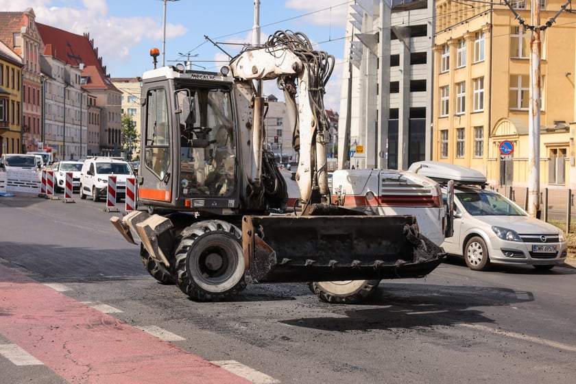 Końcówka remontu tuneli przy pl. Dominikańskim, wtorek 19 sierpnia 2025