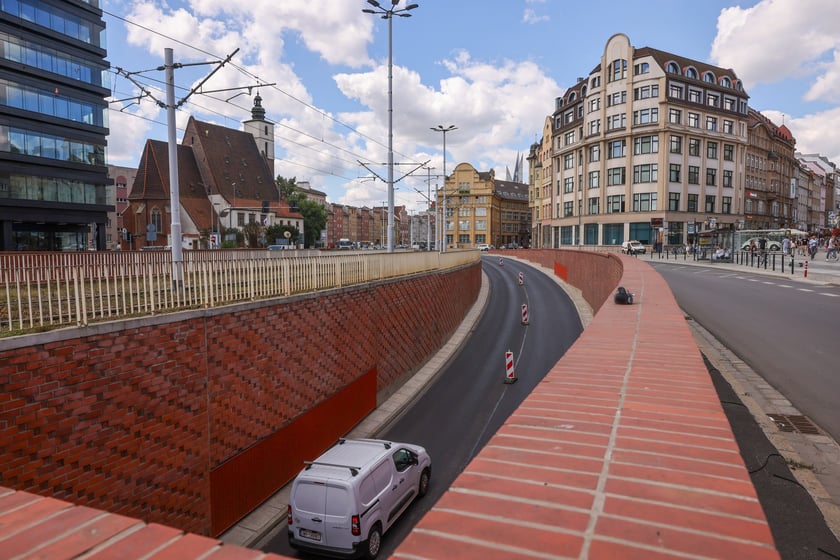 Końcówka remontu tuneli przy pl. Dominikańskim, wtorek 19 sierpnia 2025