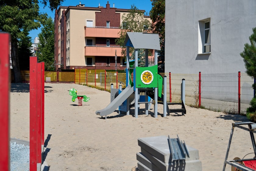 Rozbudowa modułowego przedszkola Logicus na Księżu Małym, sierpień 2025