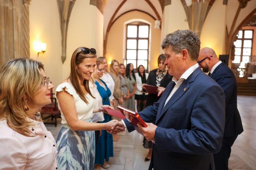 Uroczystość nadania stopnia awansu zawodowego nauczyciela mianowanego - 27 sierpnia 2025