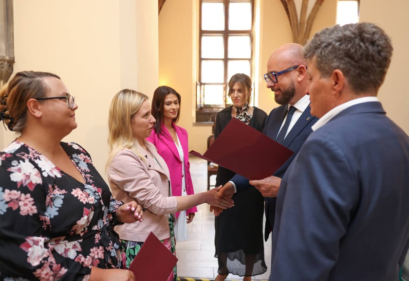 Uroczystość nadania stopnia awansu zawodowego nauczyciela mianowanego - 27 sierpnia 2025