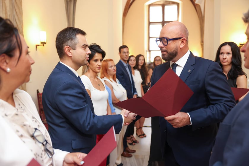 Uroczystość nadania stopnia awansu zawodowego nauczyciela mianowanego - 27 sierpnia 2025