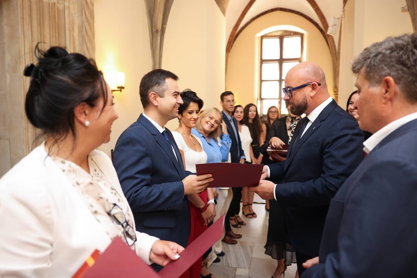 Uroczystość nadania stopnia awansu zawodowego nauczyciela mianowanego - 27 sierpnia 2025