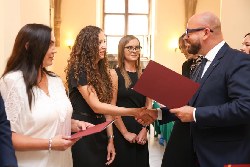 Uroczystość nadania stopnia awansu zawodowego nauczyciela mianowanego - 27 sierpnia 2025