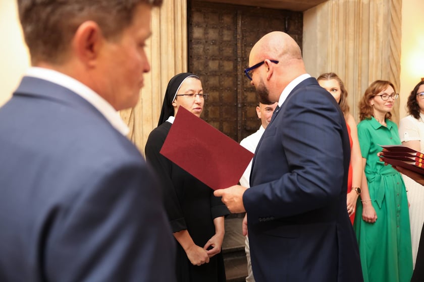 Uroczystość nadania stopnia awansu zawodowego nauczyciela mianowanego - 27 sierpnia 2025