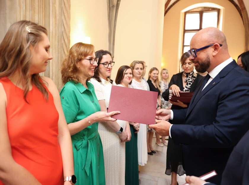 Uroczystość nadania stopnia awansu zawodowego nauczyciela mianowanego - 27 sierpnia 2025