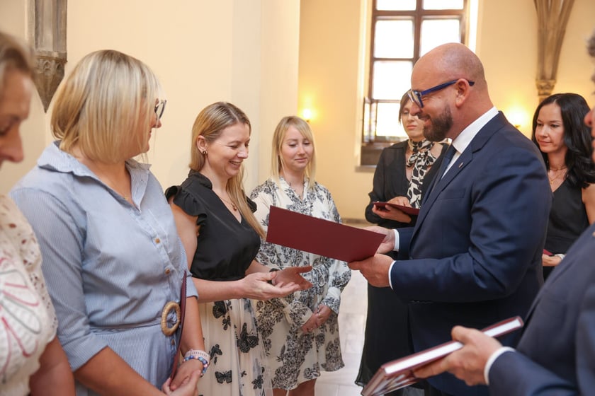 Uroczystość nadania stopnia awansu zawodowego nauczyciela mianowanego - 27 sierpnia 2025