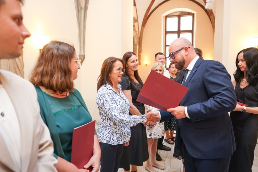 Uroczystość nadania stopnia awansu zawodowego nauczyciela mianowanego - 27 sierpnia 2025