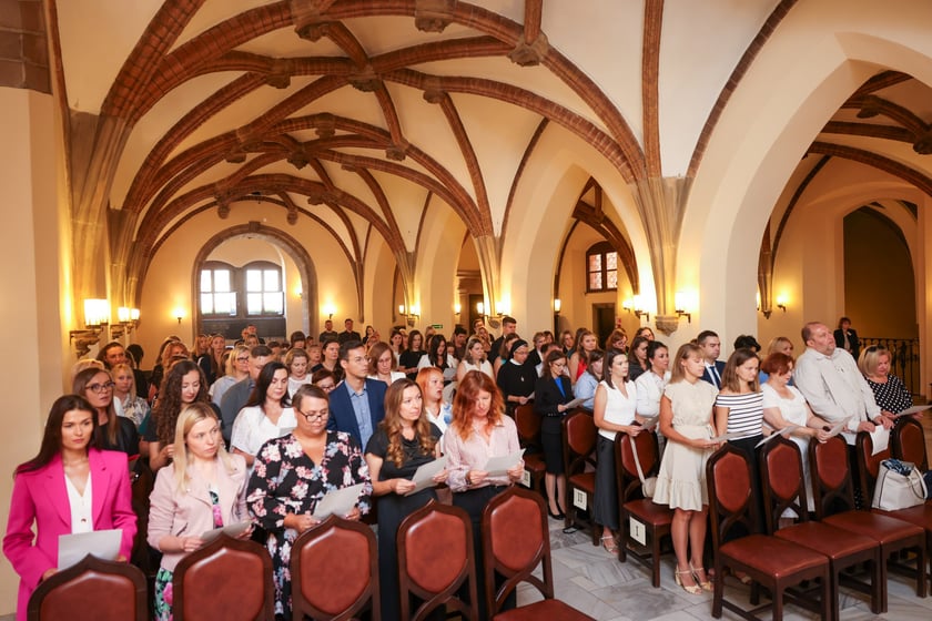 Uroczystość nadania stopnia awansu zawodowego nauczyciela mianowanego - 27 sierpnia 2025