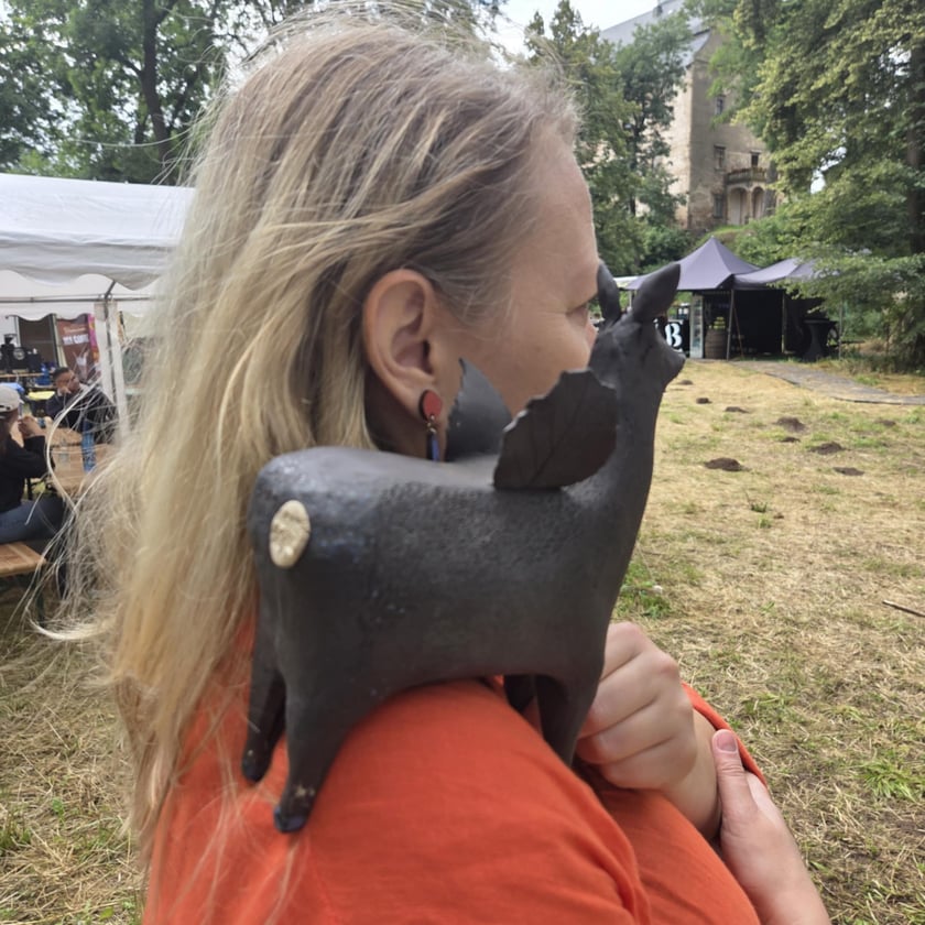 Sarba Barbary Trzybulskiej promująca festiwal