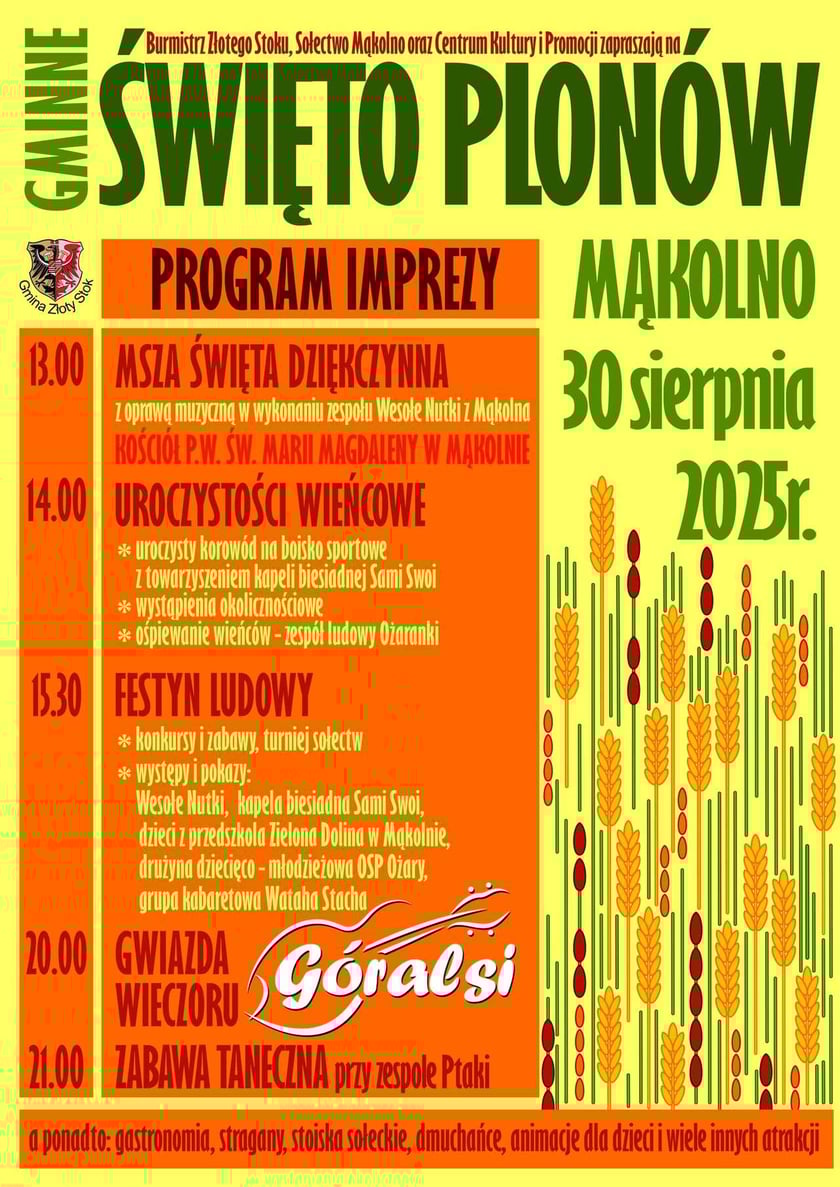 Program wydarzenia