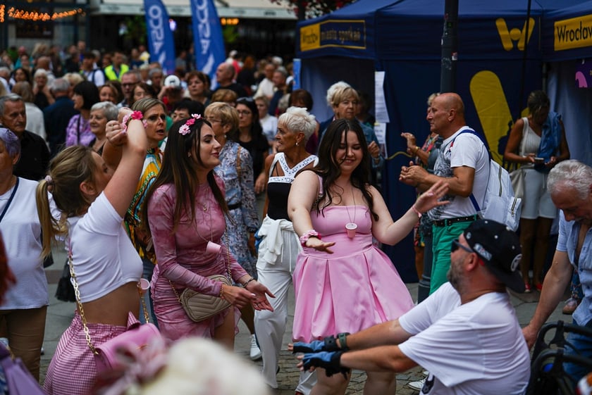 Potańcówka na Rynku we Wrocławiu, 30.08.2025 r.
