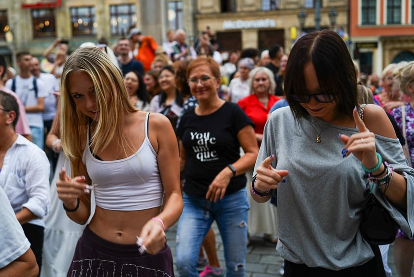 Potańcówka na Rynku we Wrocławiu, 30.08.2025 r.