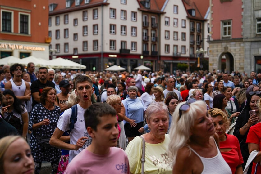 Potańcówka na Rynku we Wrocławiu, 30.08.2025 r.