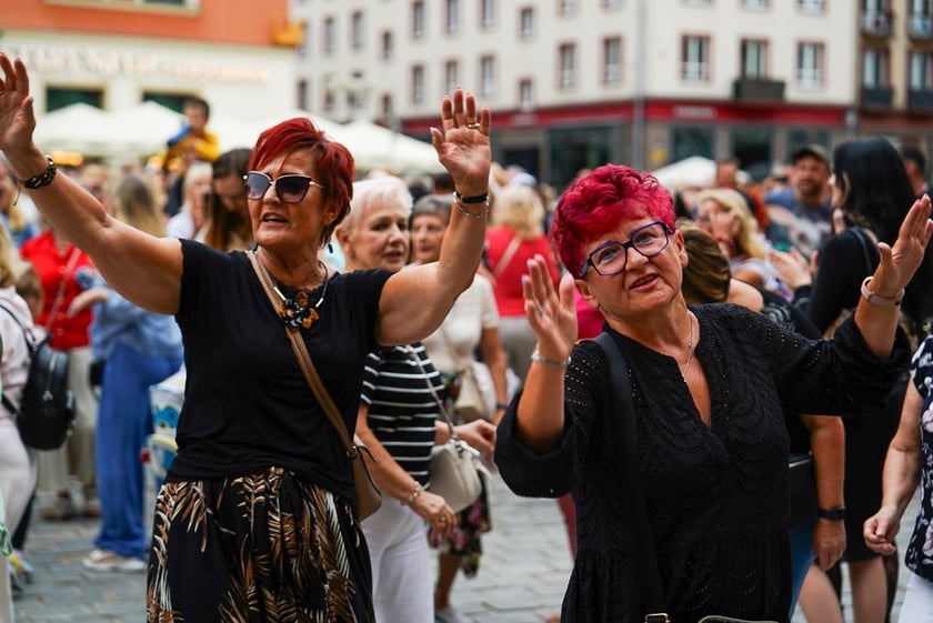 Potańcówka na Rynku we Wrocławiu, 30.08.2025 r.