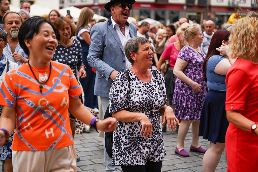 Potańcówka na Rynku we Wrocławiu, 30.08.2025 r.