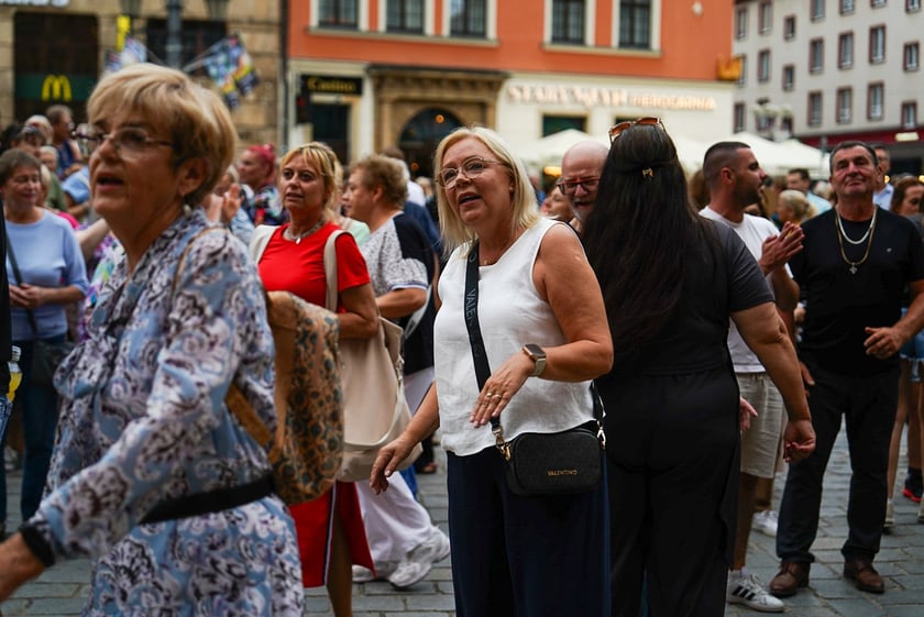 Potańcówka na Rynku we Wrocławiu, 30.08.2025 r.