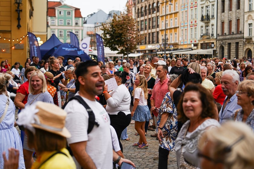 Potańcówka na Rynku we Wrocławiu, 30.08.2025 r.