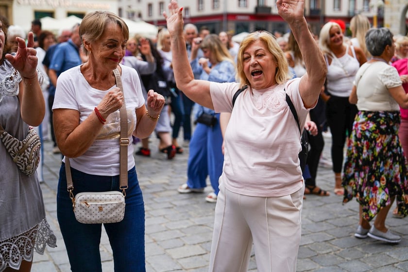 Potańcówka na Rynku we Wrocławiu, 30.08.2025 r.