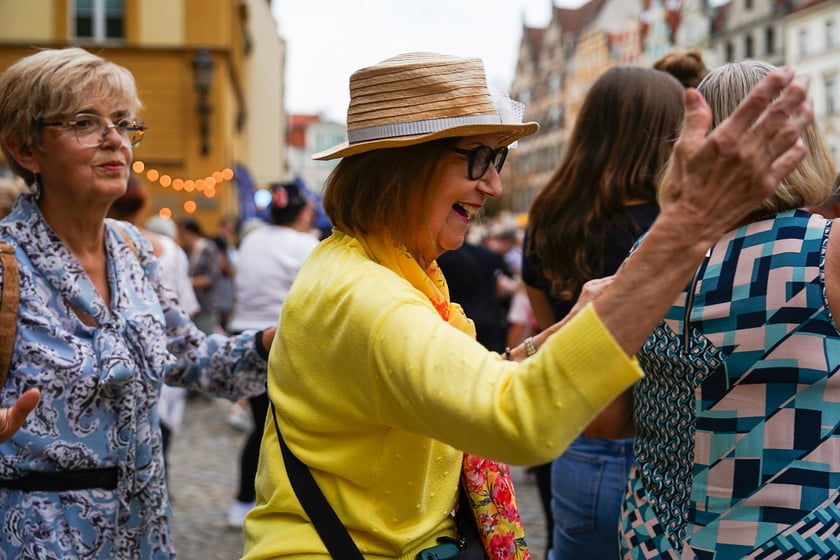 Potańcówka na Rynku we Wrocławiu, 30.08.2025 r.