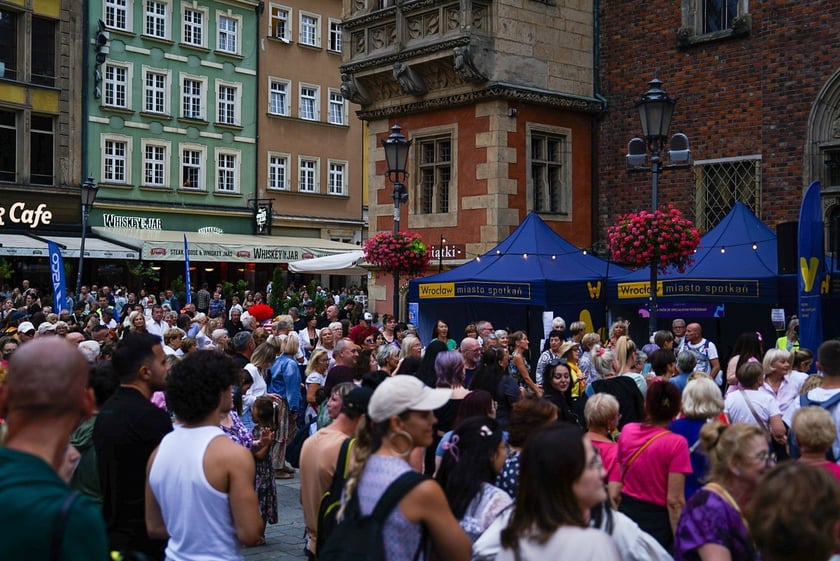 Potańcówka na Rynku we Wrocławiu, 30.08.2025 r.