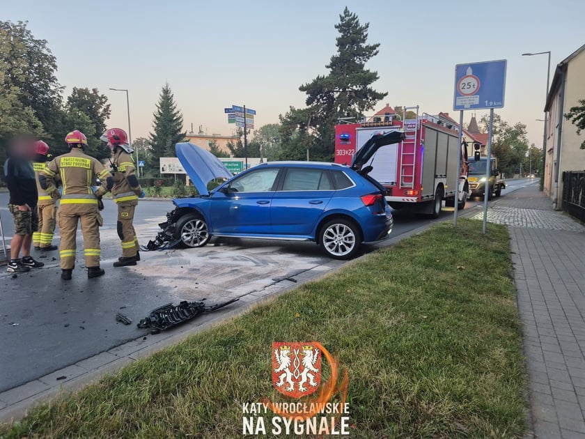 Informuje o wypadkach, pożarach i nagłych zdarzeniach. Portal „Kąty Wrocławskie na sygnale”