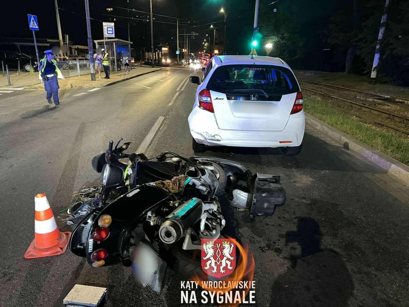 Informuje o wypadkach, pożarach i nagłych zdarzeniach. Portal „Kąty Wrocławskie na sygnale”