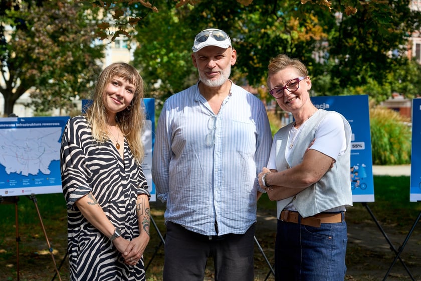 Urszula Jagielnicka, Cezary Grochowski i Monika Kozłowska-Święconek
