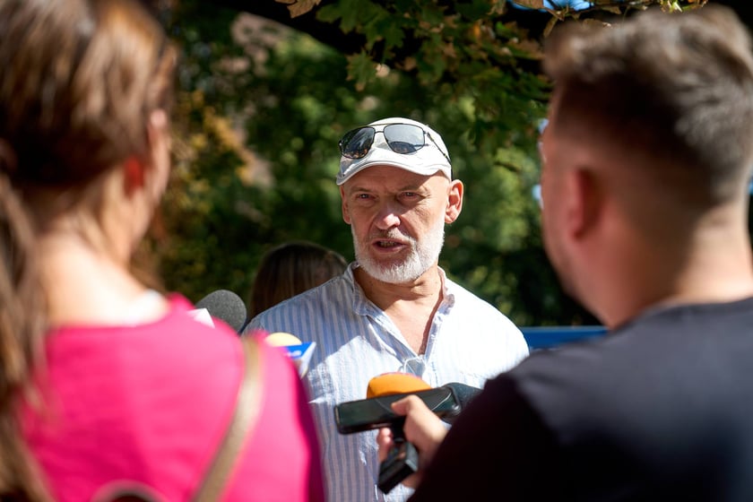 Cezary Grochowski, prezes stowarzyszenia Wrocławska Inicjatywa Rowerowa