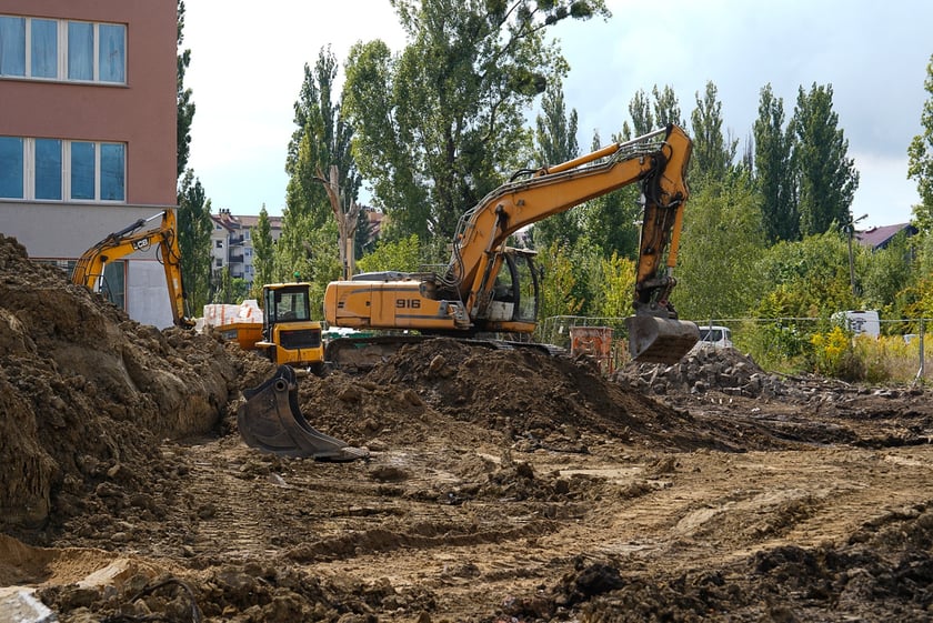 ZSP na Zwycięskiej w budowie pod koniec sierpnia 2025