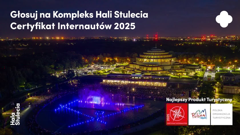 Powiększ obraz: Grafika z Halą Stulecia