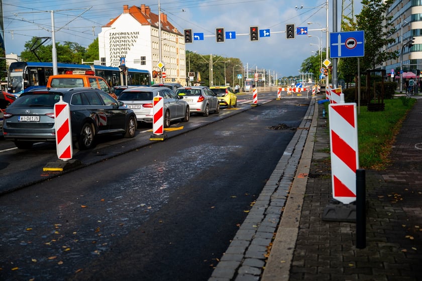 Remont Legnickiej, 10 września 2025