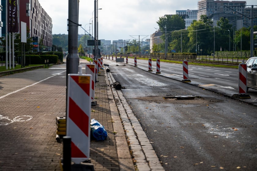 Remont Legnickiej, 10 września 2025