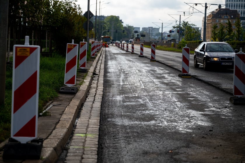 Remont Legnickiej, 10 września 2025