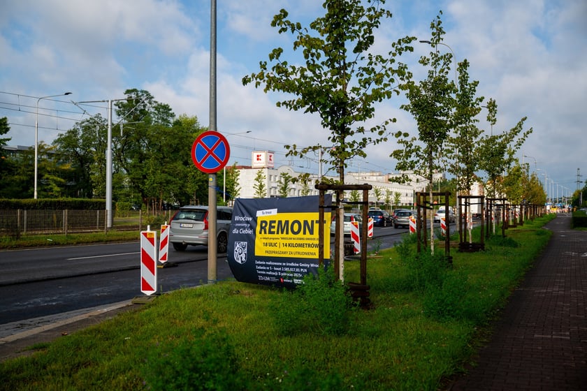 Remont Legnickiej, 10 września 2025